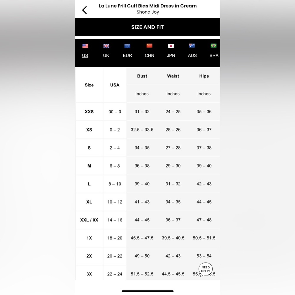 Shona Joy - La Lune Frill Cuff Bias Midi Dress in Cream - Picture 5 of 5